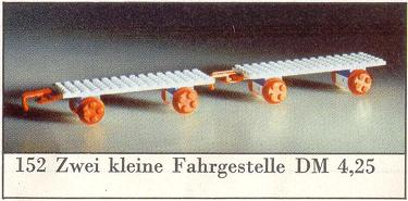 LEGO 152 Two Train Wagons