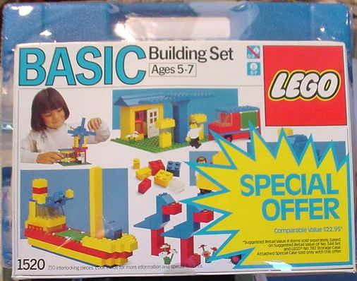 LEGO 1520 Basic Set with Storage Case
