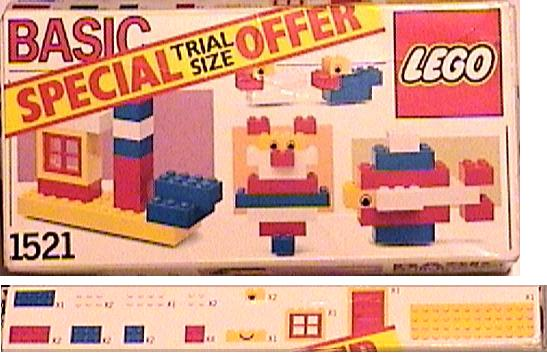 LEGO 1521 Basic Building Set Trial Size