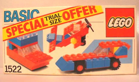 LEGO 1522 Basic Building Set Trial Size