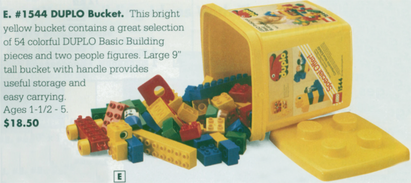LEGO 1544 Medium Bucket