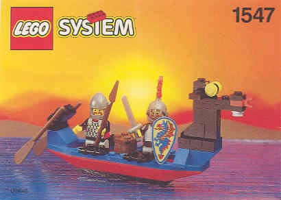 LEGO 1547 Black Knights Boat