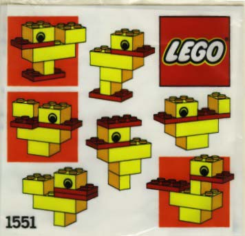 LEGO 1551 Chick polybag