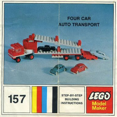 LEGO 157-3 Four Car Auto Transport
