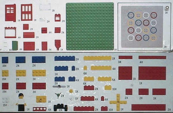 LEGO 1575-2 Basic Set with Board Game