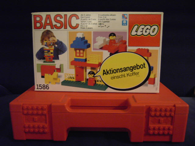LEGO 1586 Basic Set with Storage Case