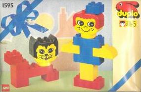 LEGO 1595 Girl with Cat