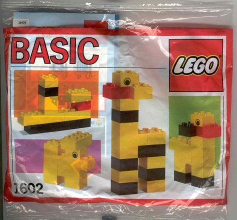 LEGO 1602 Giraffe polybag