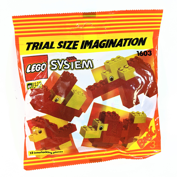LEGO 1603 Trial Size Imagination polybag