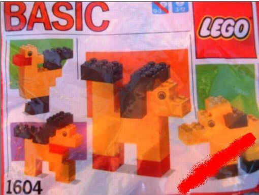 LEGO 1604 Lion polybag