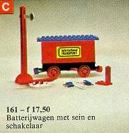 LEGO 161 Battery Wagon with Signal and Direction - Changing