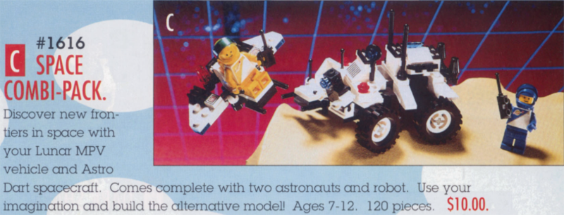 LEGO 1616 Space Combi-Pack