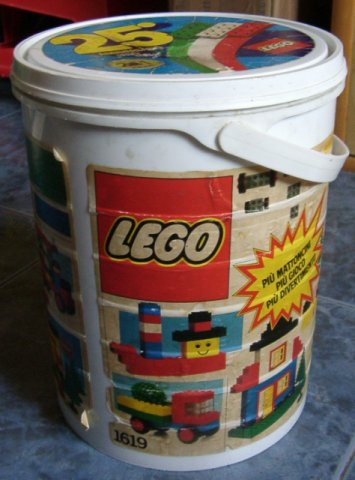 LEGO 1619 Storage Bucket