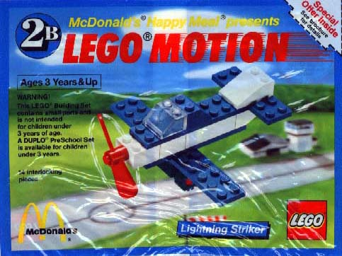 LEGO 1643 Motion 2B, Lightning Striker polybag