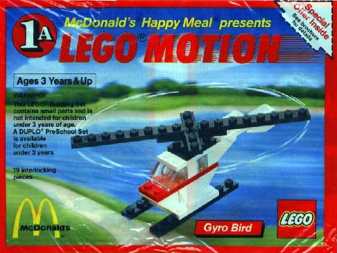 LEGO 1645 Motion 1A, Gyro Bird polybag