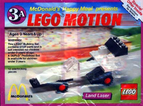 LEGO 1646 Motion 3A, Land Laser polybag