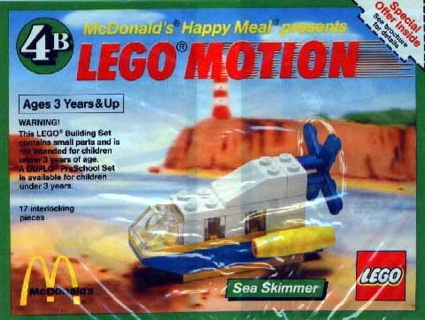LEGO 1649 Motion 4B, Sea Skimmer polybag