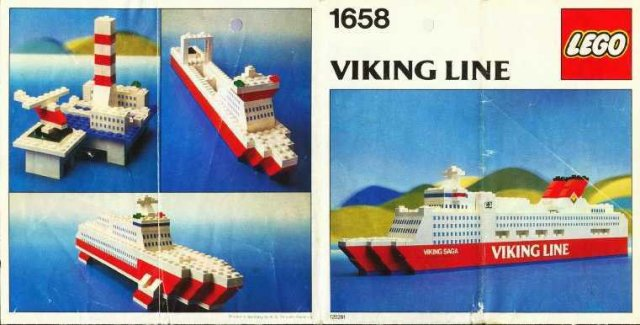 LEGO 1658 Viking Line Ferry