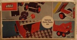 LEGO 166-2 Vehicles Accessory Pack / Vehicle Extra Parts Kit