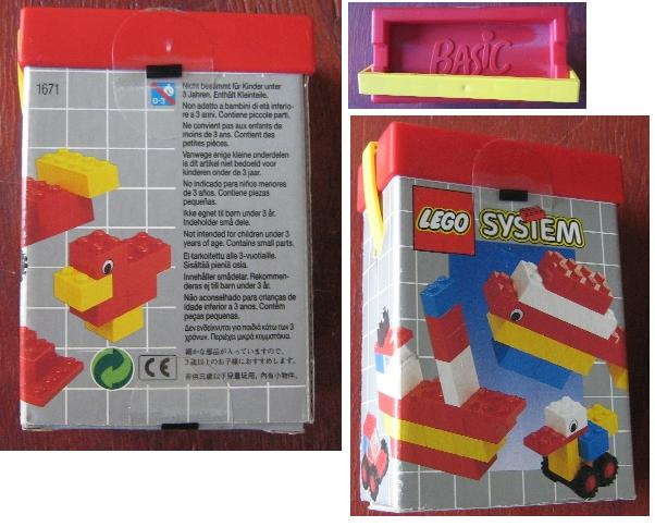 LEGO 1671 Basic Building Set Trial Size
