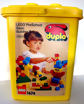LEGO 1674 Pre-School Bucket