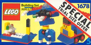 LEGO 1678 Basic Building Set Trial Size