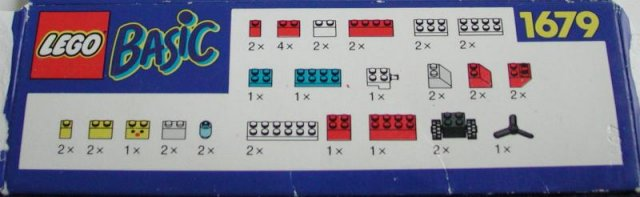 LEGO 1679 Basic Building Set