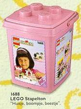LEGO 1688 Basic Building Set Specially For Her