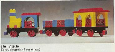 LEGO 170 Push Along Play Train