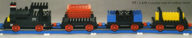 LEGO 171 Complete Train Set Without Motor