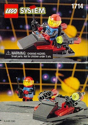 LEGO 1714 Surveillance Scooter polybag