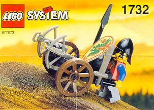 LEGO 1732 Crossbow Cart