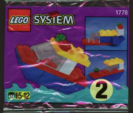 LEGO 1778 Sabah Promotional Set: Boat polybag