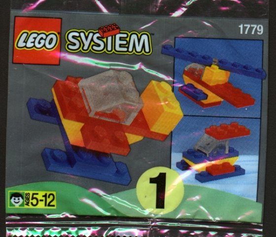 LEGO 1779 Sabah Promotional Set: Helicopter polybag