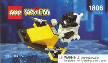 LEGO 1806 Underwater Scooter polybag