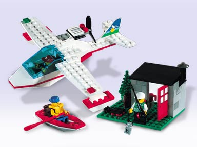 LEGO 1817 Sea Plane with Hut and Boat