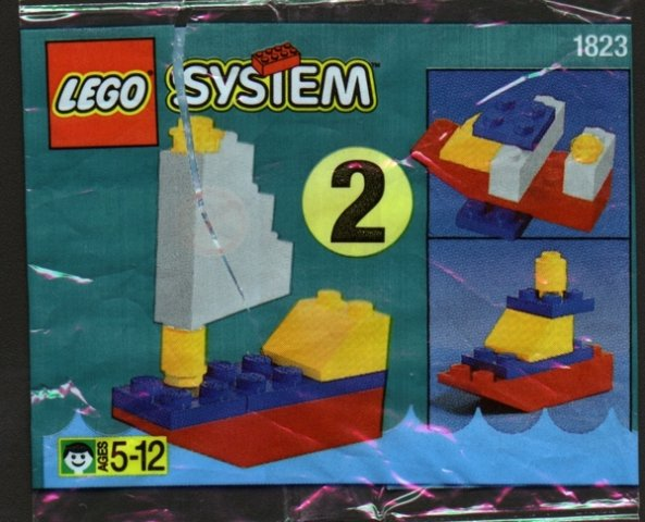LEGO 1823 Sabah Promotional Set: Yacht polybag