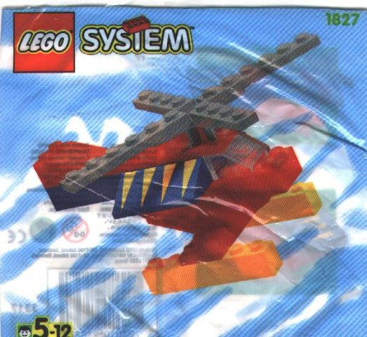 LEGO 1827 Helicopter polybag