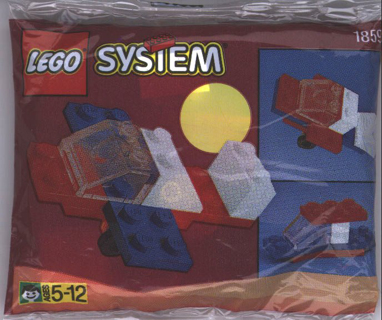 LEGO 1859 Sabah Promotional Set: Aeroplane polybag