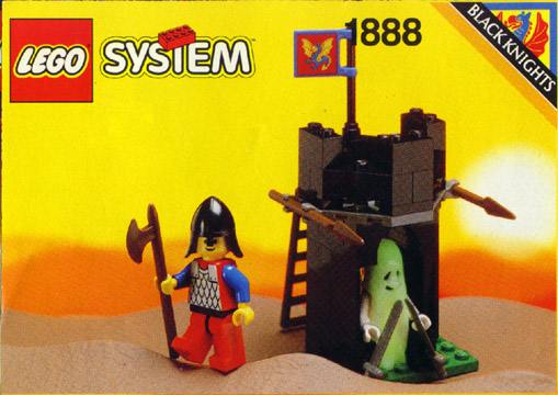 LEGO 1888 Black Knights Guardshack