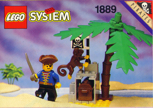 LEGO 1889 Pirate's Treasure Hold