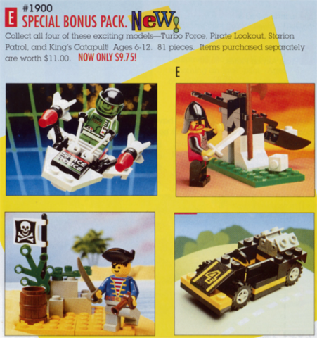 LEGO 1900 Special Bonus Pack