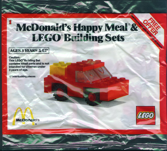 LEGO 1912 Building Set A, Car polybag