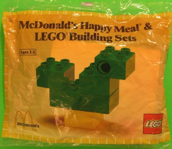 LEGO 1917-2 McDonald's Happy Meal & Duplo Building Sets polybag