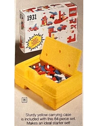 LEGO 1931 Building Set with Storage Case