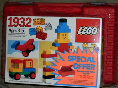 LEGO 1932 Basic Building Set With Storage Case