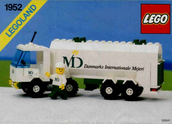 LEGO 1952 Dairy Tanker