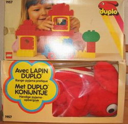 LEGO 1957 Building Set with Storage Bunny
