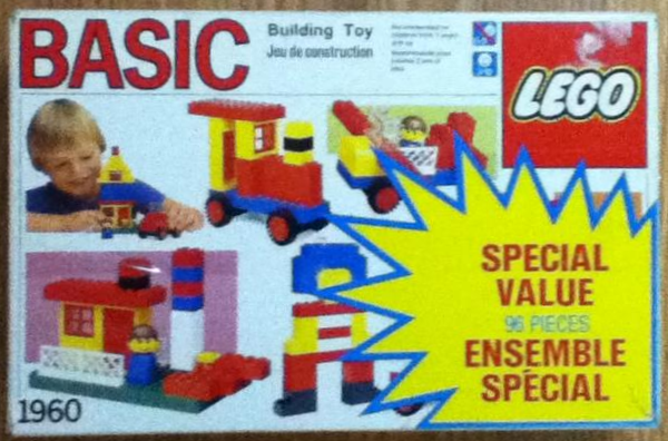 LEGO 1960-2 Special Value 96 pieces (Canadian Set)