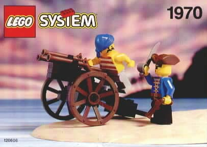 LEGO 1970 Pirate's Gun Cart